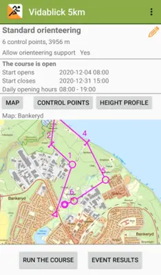 GPS Orienteering Run android App screenshot 2